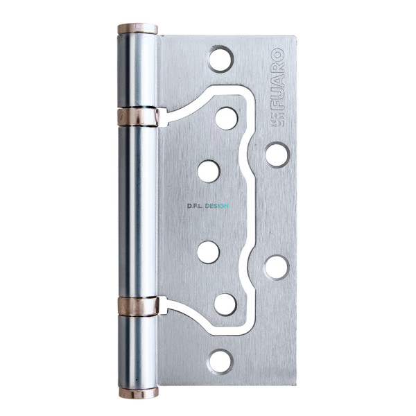 Петля Fuaro универсальная без врезки IN4500W-BL WP (500-2BB/BL 100x2,5) белый жемчуг
