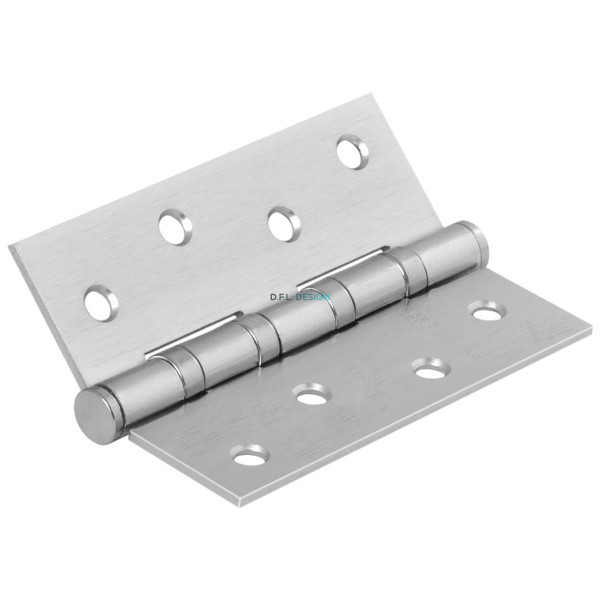 Петля Fuaro универсальная IN4400U SSC (4BB 100x75x2,5) сатинированный хром
