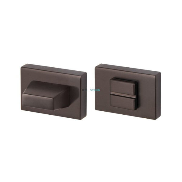 Ручка поворотная Armadillo WC-BOLT BK6 UCS BPVD-77 Вороненый никель