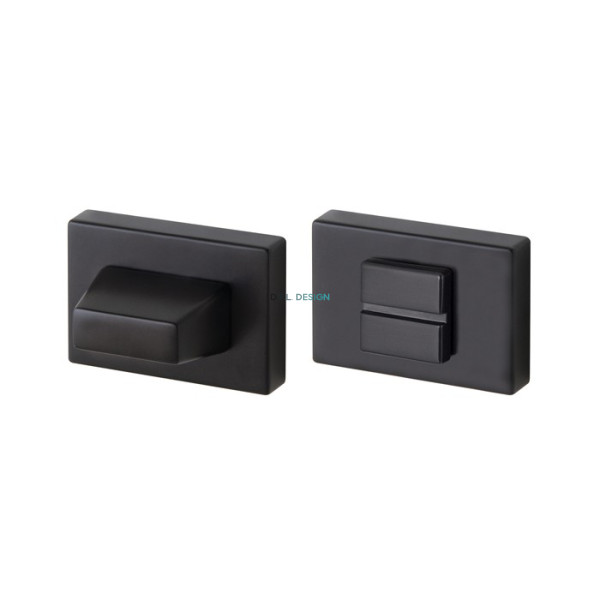 Ручка поворотная Armadillo WC-BOLT BK6 UCS BL-26 Черный