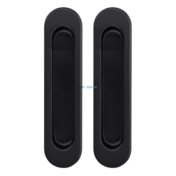 Ручка для раздвижных дверей ARMADILLO SH010-BL-26 Черный