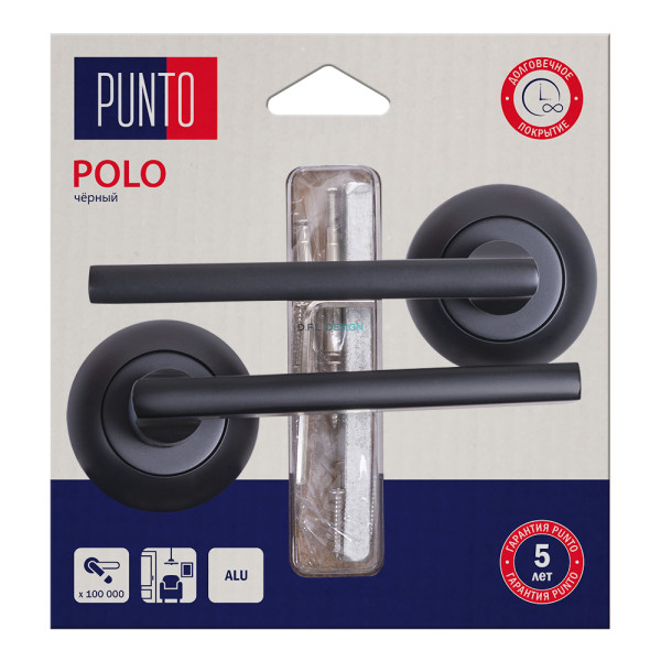 Ручка раздельная PUNTO LM/A RTL54 POLO/HD BL-24 черный
