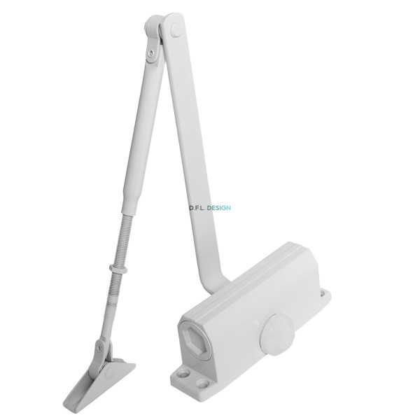 Доводчик дверной AJAX DCTR15-60 WH белый