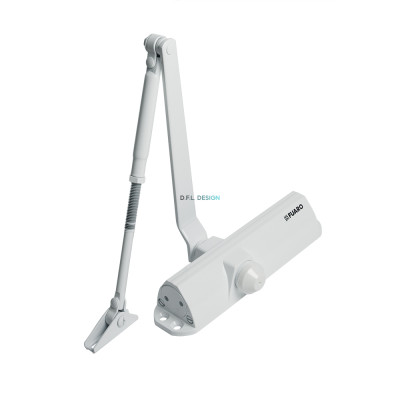 Доводчик дверной FUARO DC20-4/TS-68 ФОП WH белый
