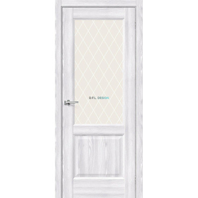Межкомнатная дверь BRAVO Неоклассик-33 Riviera Ice