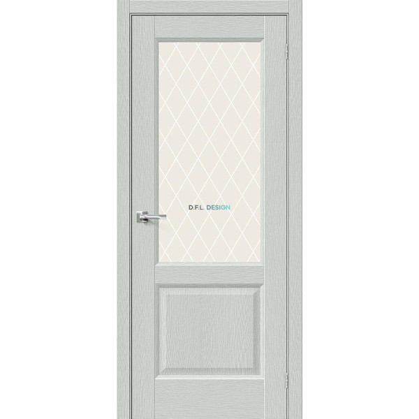 Межкомнатная дверь BRAVO Неоклассик-33 Grey Wood