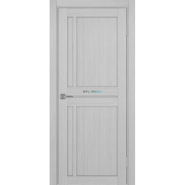 Дверь Optima Porte Турин 523.111 эко-шпон Дуб серый FL