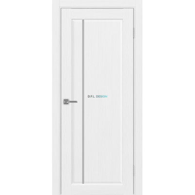 Дверь Optima Porte Сицилия 711.12  эко-шпон Белый Лёд