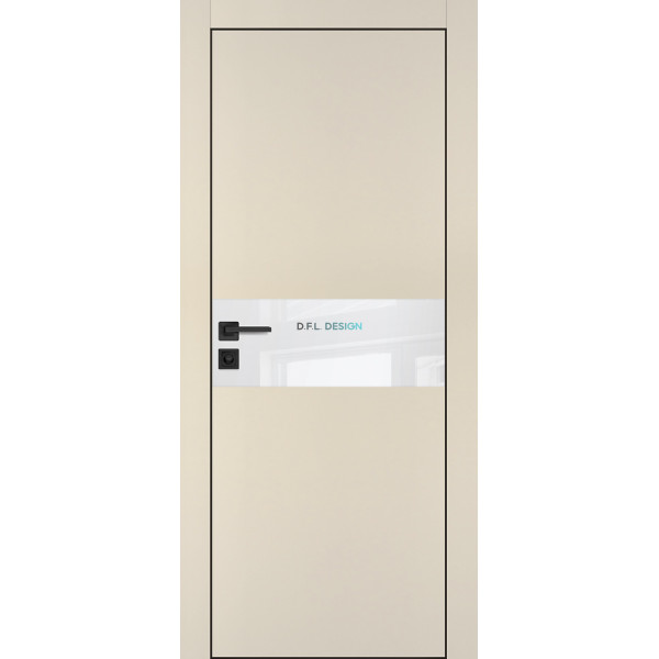 Дверь Profilo Porte PX-3 черная кромка Бежевый матовый купить