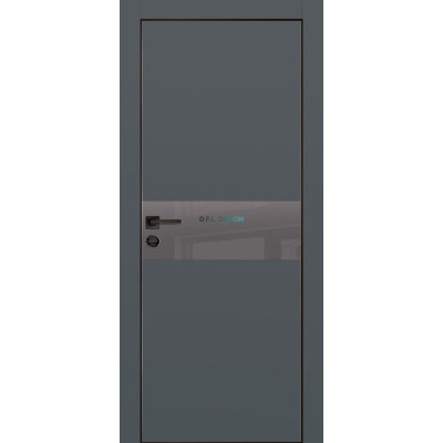 Дверь Profilo Porte PX-3 черная кромка Графит матовый купить