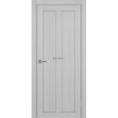 Дверь Optima Porte Турин 521.11 эко-шпон Дуб серый FL
