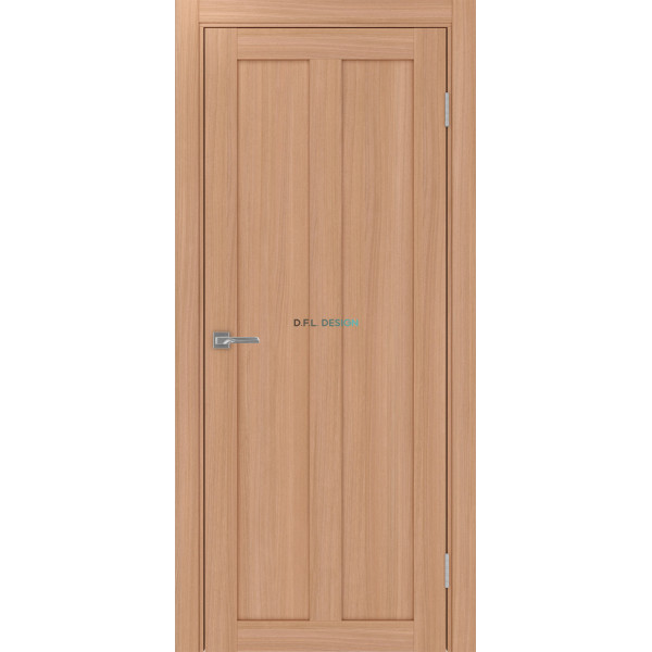 Дверь Optima Porte Турин 521.11 эко-шпон Ясень тёмный