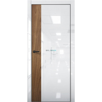 Дверь Aurum Doors Платина Pt 6 Crystal white