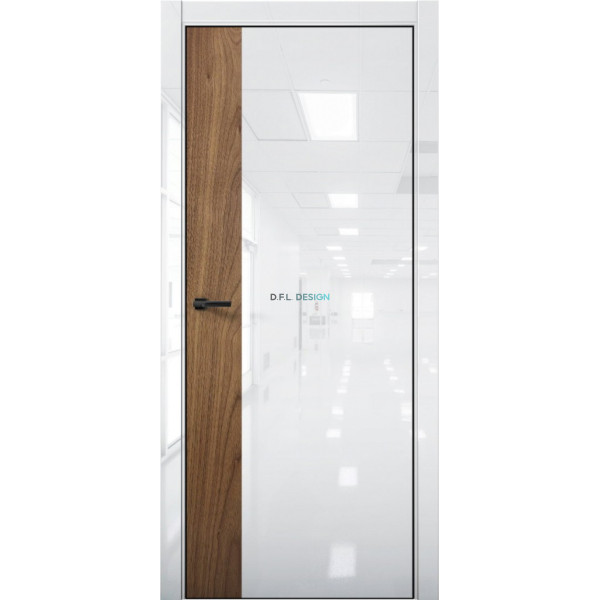 Дверь Aurum Doors Платина Pt 6 Crystal white