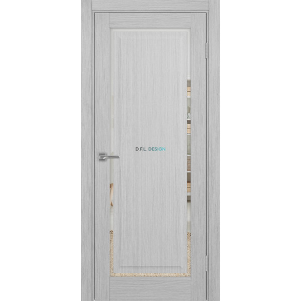 Дверь Optima Porte Тоскана 601С.21 эко-шпон Дуб серый FL