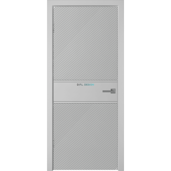 Дверь Wanmark Синди-1 ДГ RAL 7047