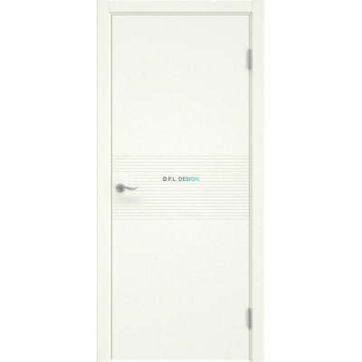 Дверь межкомнатная Eporta Dorsum 7.2F эмаль RAL 9010 слоновая кость
