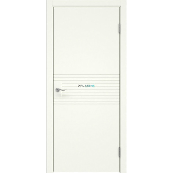 Дверь межкомнатная Eporta Dorsum 7.2F эмаль RAL 9010 слоновая кость