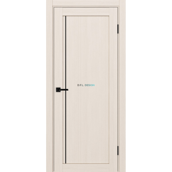 Дверь Optima Porte Турин 565АПП молдинг SB.11 эко-шпон Ясень перламутровый