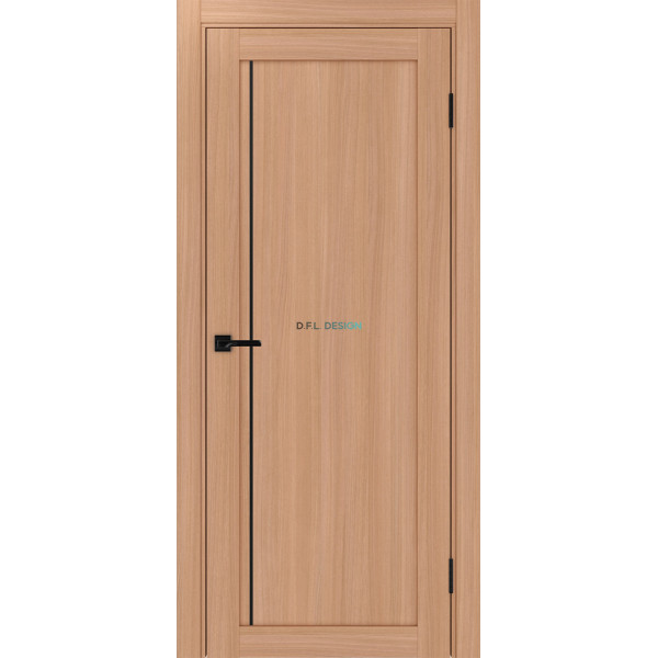 Дверь Optima Porte Турин 565АПП молдинг SB.11 эко-шпон Ясень тёмный
