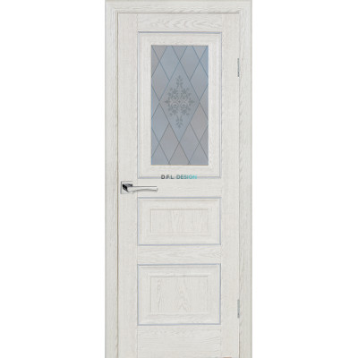 Дверь Profilo Porte PSB-29 Дуб Гарвард Кремовый со стеклом Сатинат купить Дверь Profilo Porte PSB-29 Дуб Гарвард Кремовый со стеклом Сатинат купить