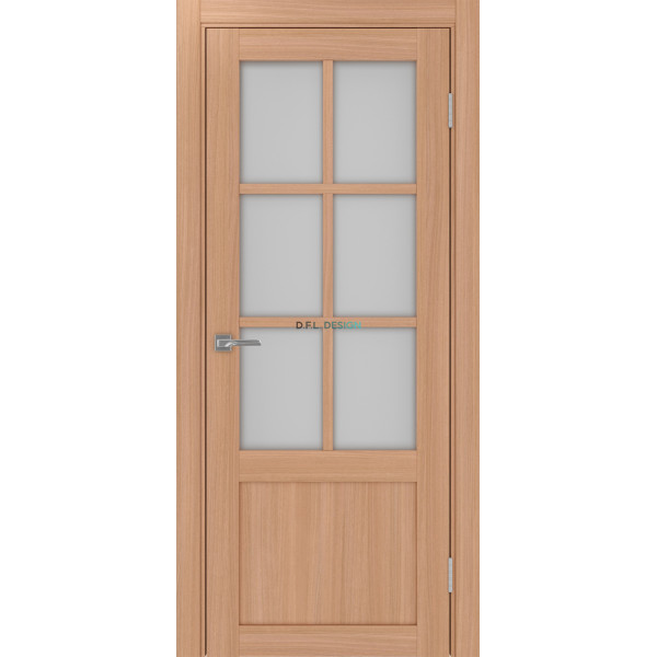 Дверь Optima Porte Турин 541ПФ.2221 эко-шпон Ясень тёмный