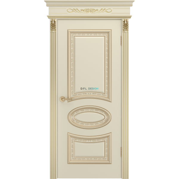 Дверь BP-Doors Лира В2 ДГ Шампань с патиной