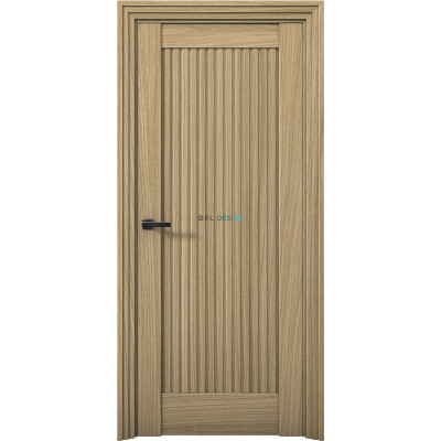 Дверь Aurum Doors Ni Никель 1 Дуб светлый