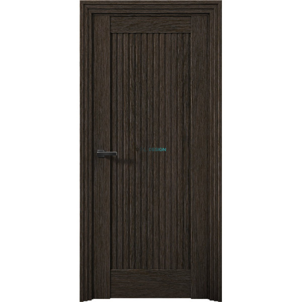Дверь Aurum Doors Ni Никель 1 Дуб Темный