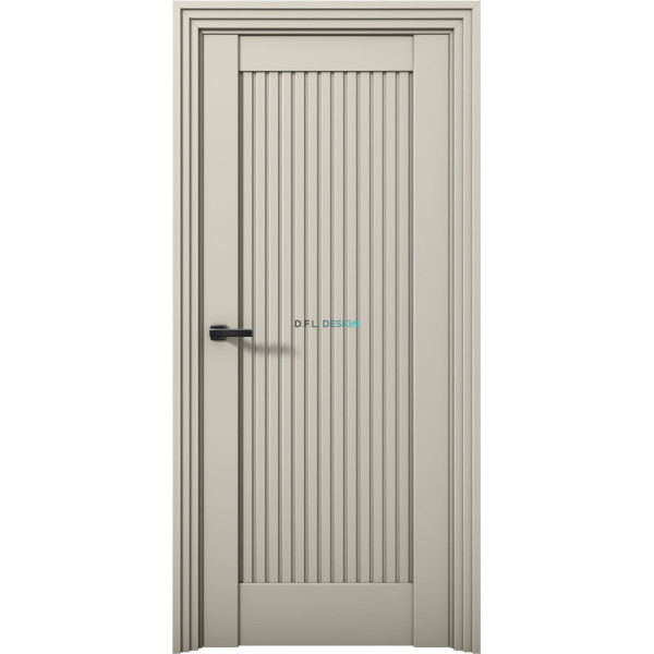 Дверь Aurum Doors Ni 1 Никель Силк грей