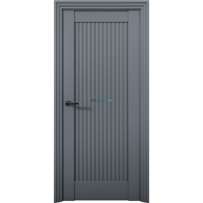 Дверь Aurum Doors Ni Никель 1 Антрацит