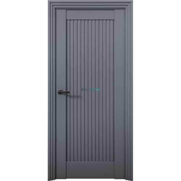 Дверь Aurum Doors Ni Никель 1 Антрацит