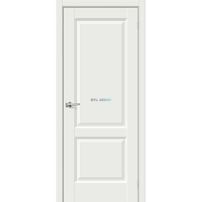 Межкомнатная дверь BRAVO Неоклассик-32 White Matt