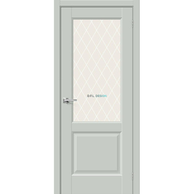 Межкомнатная дверь BRAVO Неоклассик-33 Grey Matt