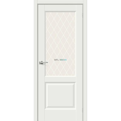Межкомнатная дверь BRAVO Неоклассик-33 White Matt
