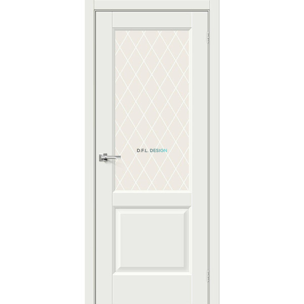 Межкомнатная дверь BRAVO Неоклассик-33 White Matt