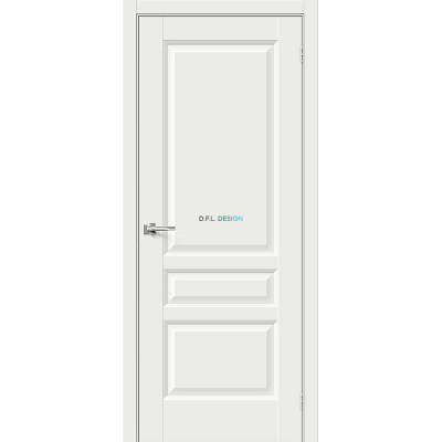 Межкомнатная дверь BRAVO Неоклассик-34 White Matt