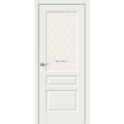 Межкомнатная дверь BRAVO Неоклассик-35 White Matt