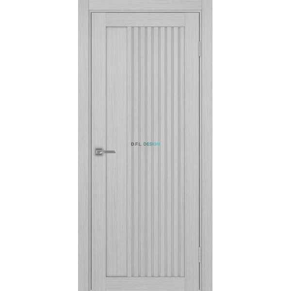 Дверь Optima Porte Турин 544.12 эко-шпон Дуб серый FL