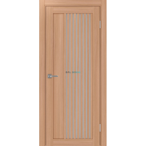 Дверь Optima Porte Турин 544.12 эко-шпон Ясень тёмный