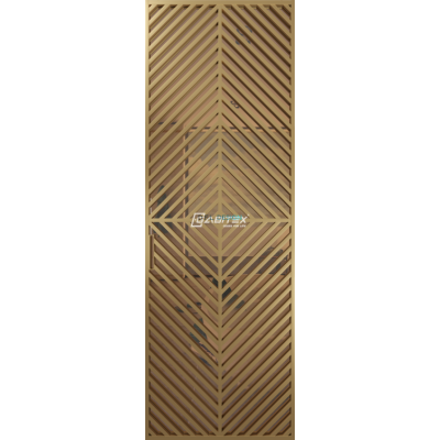 Дверь алюминиевая GABITEX 24 BRONZE│GOLD MATT