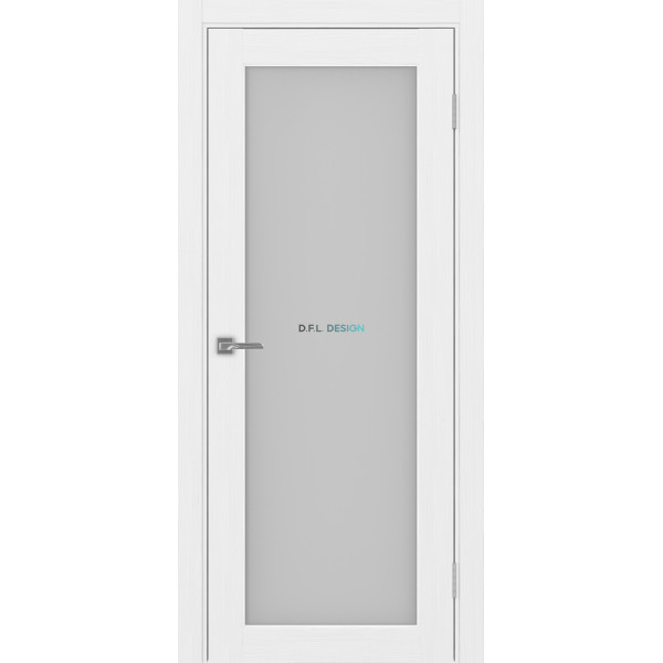 Дверь Optima Porte Парма 401.2 эко-шпон Белый лёд