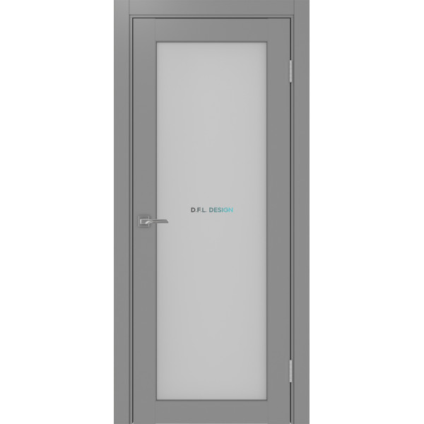 Дверь Optima Porte Парма 401.2 эко-шпон Серый