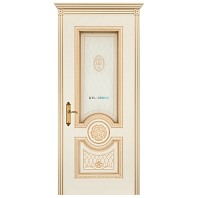 Дверь BP-Doors Гамма Корона B3 ДО Слоновая кость с патиной Золото Дверь BP-Doors Гамма Корона B3 ДО Слоновая кость с патиной Золото