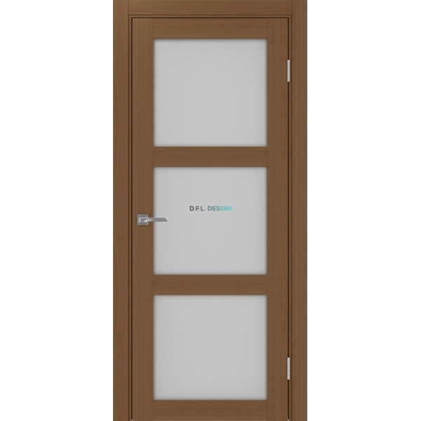 Дверь Optima Porte Турин 530.222 эко-шпон Орех NL