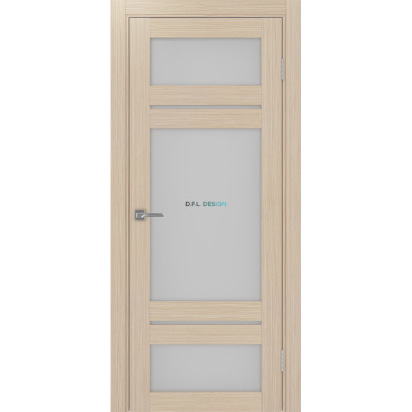 Дверь Optima Porte Турин 532.22222 эко-шпон Дуб беленый FL