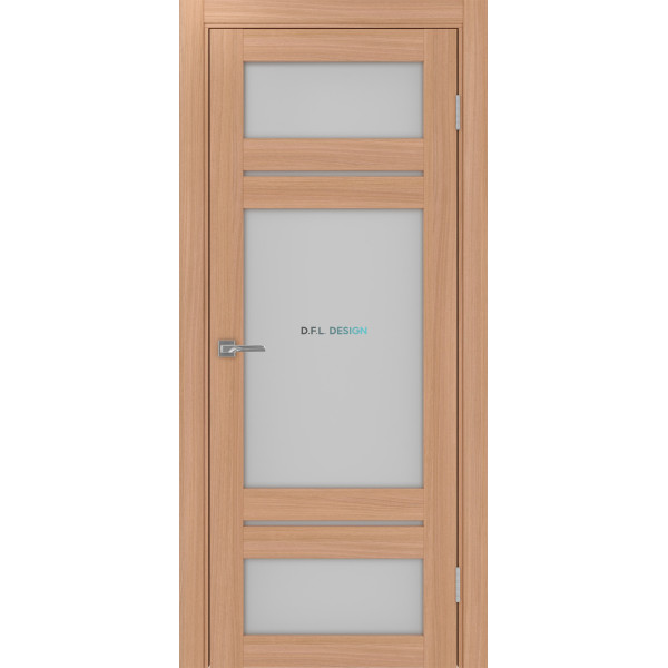 Дверь Optima Porte Турин 532.22222 эко-шпон Ясень тёмный