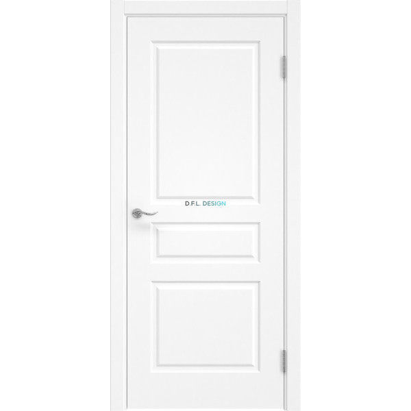 Дверь межкомнатная Eporta Lacuna 1.3 эмаль белая