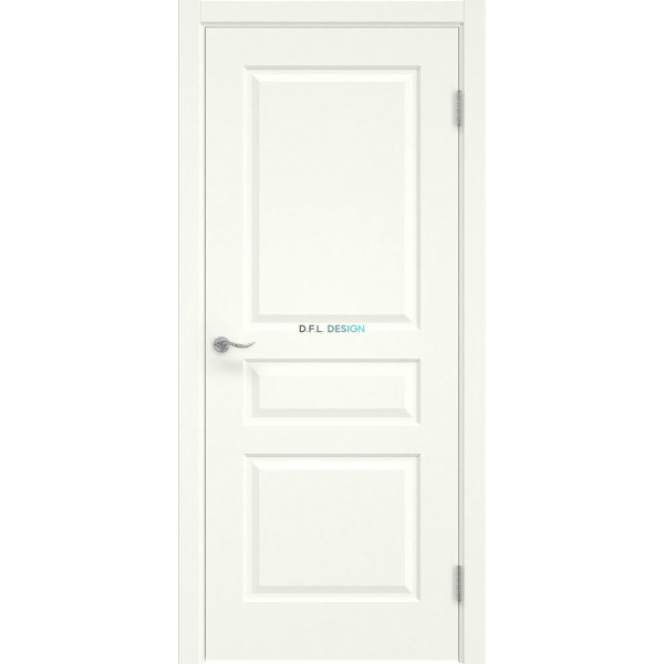 Дверь межкомнатная Eporta Lacuna 3.3 эмаль RAL 9010 слоновая кость