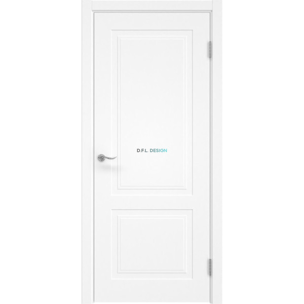 Дверь межкомнатная Eporta Lacuna 6.2 эмаль белая
